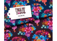 Jersey - Alb Stoffe Orient Oxident Yasmin blau